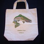 Rainbow Trout tote bag